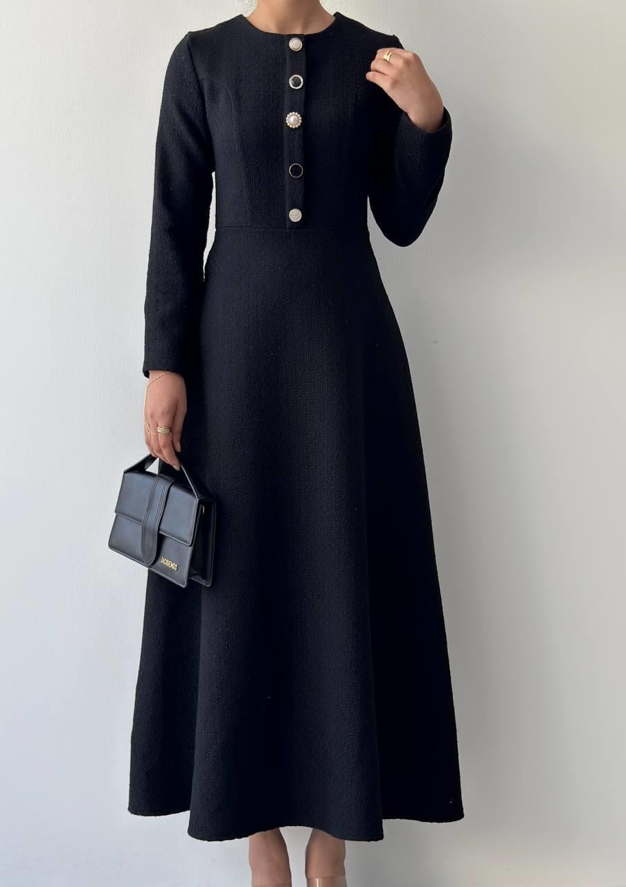 Cast Düğme Detaylı Elbise