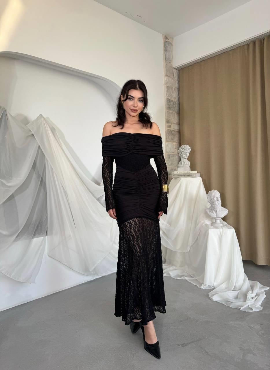 Aylen Dantel Tasarım Straplez Elbise