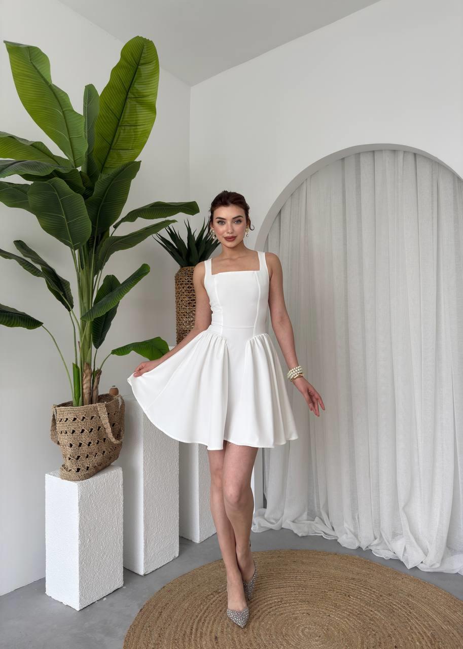 Dreas Fyonk Detaylı Mini Elbise