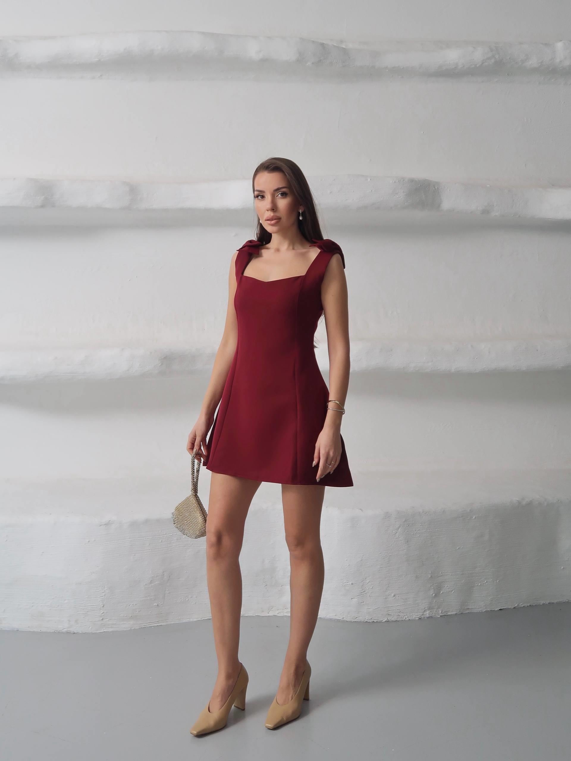 Marie Kurdele Detay Mini Elbise