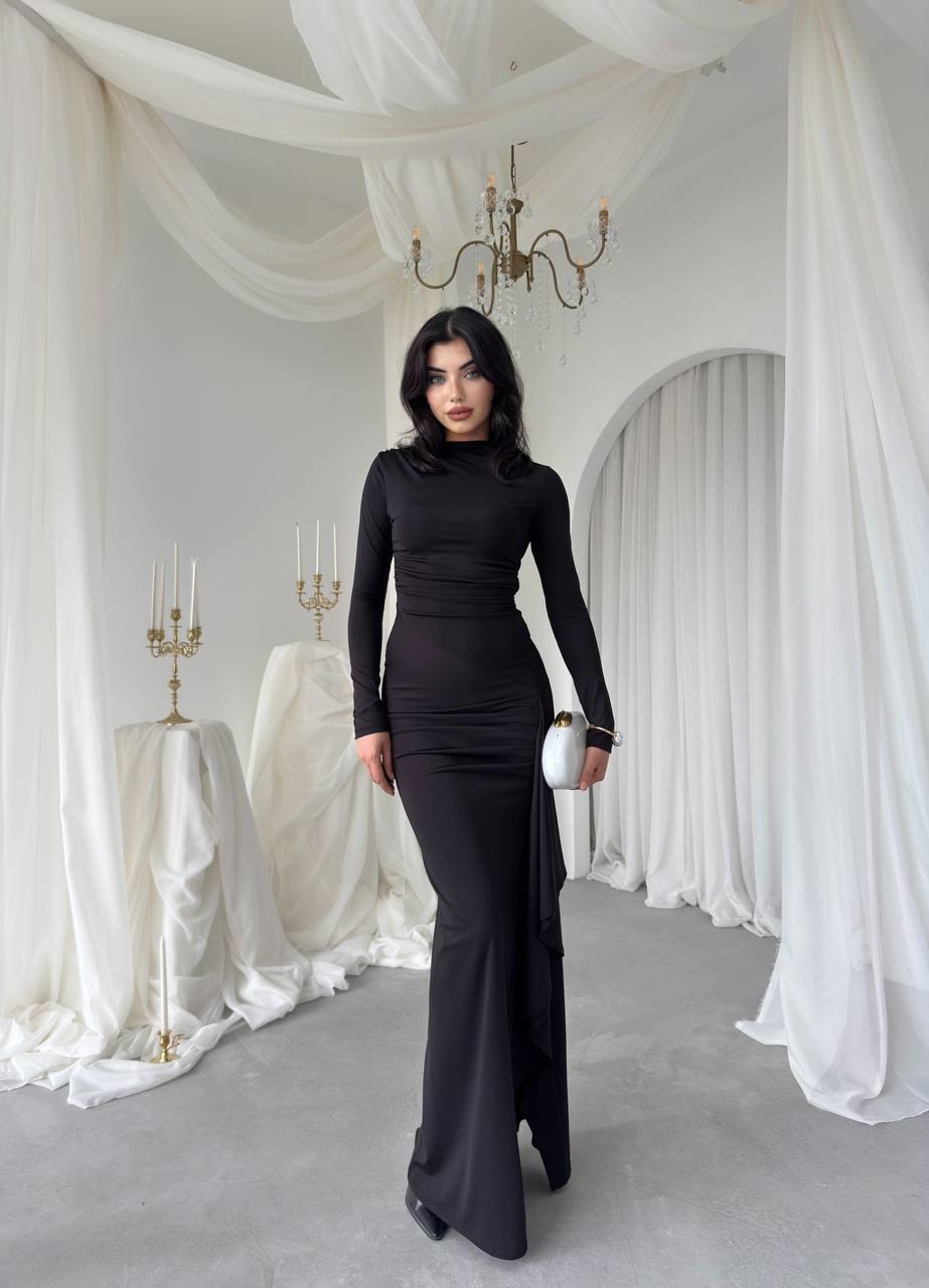 Amros Tasarım Midi Elbise