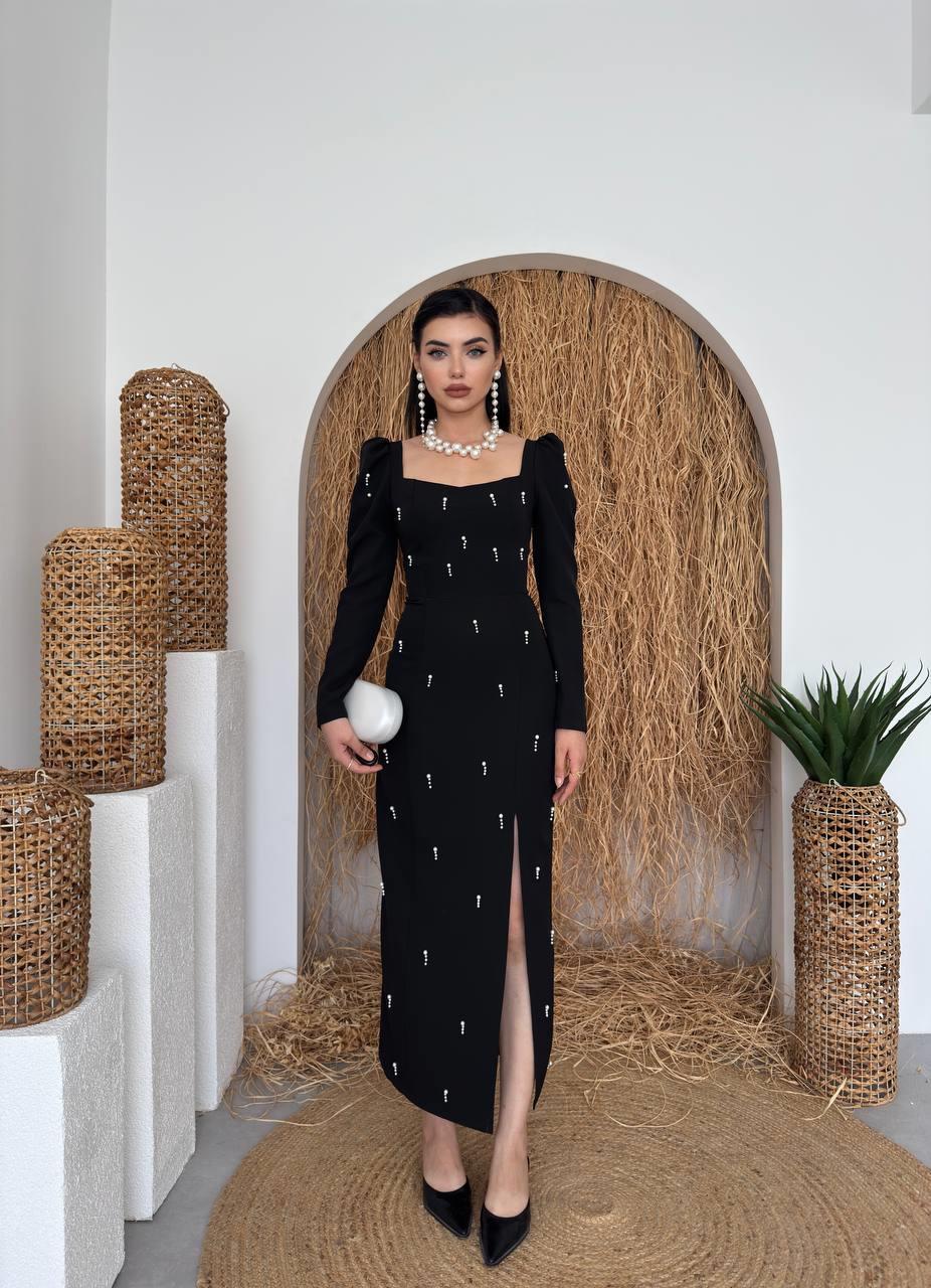 Boe İnci Detaylı Elbise