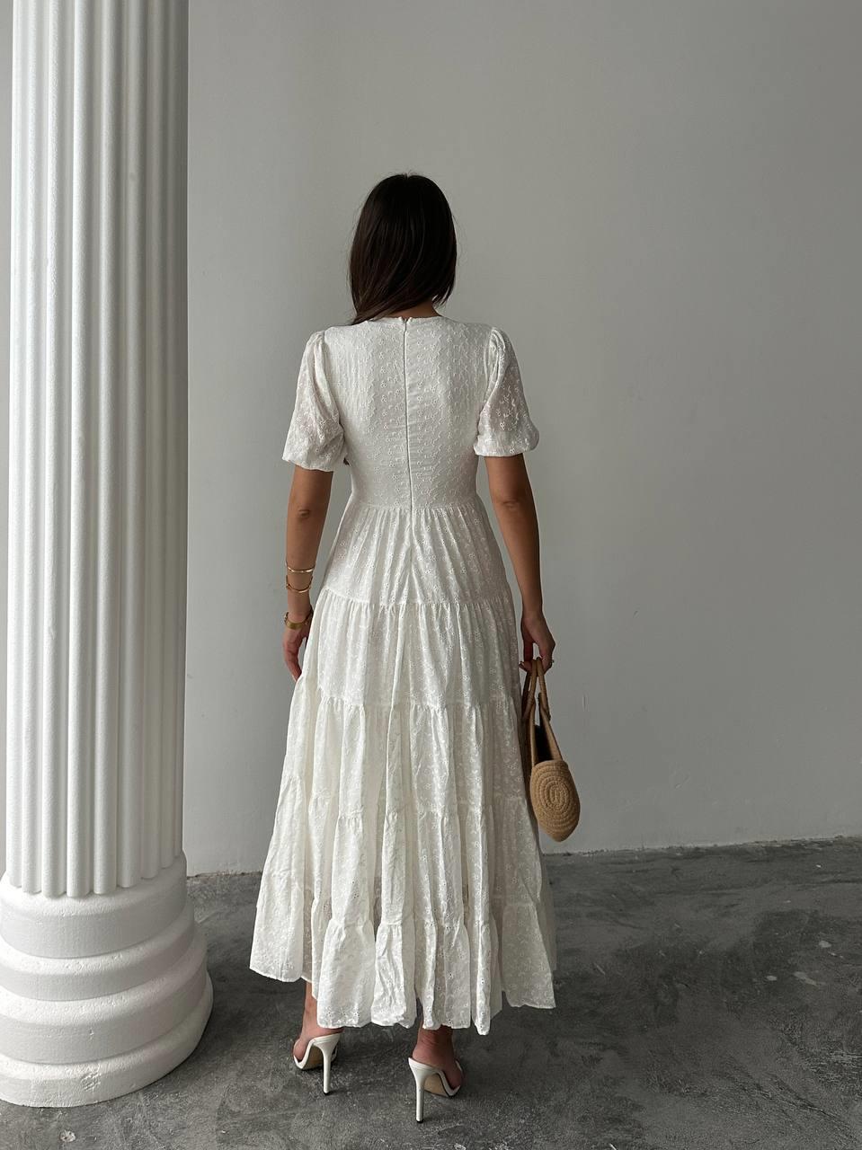 Uzun Fisto Belinda Elbise 