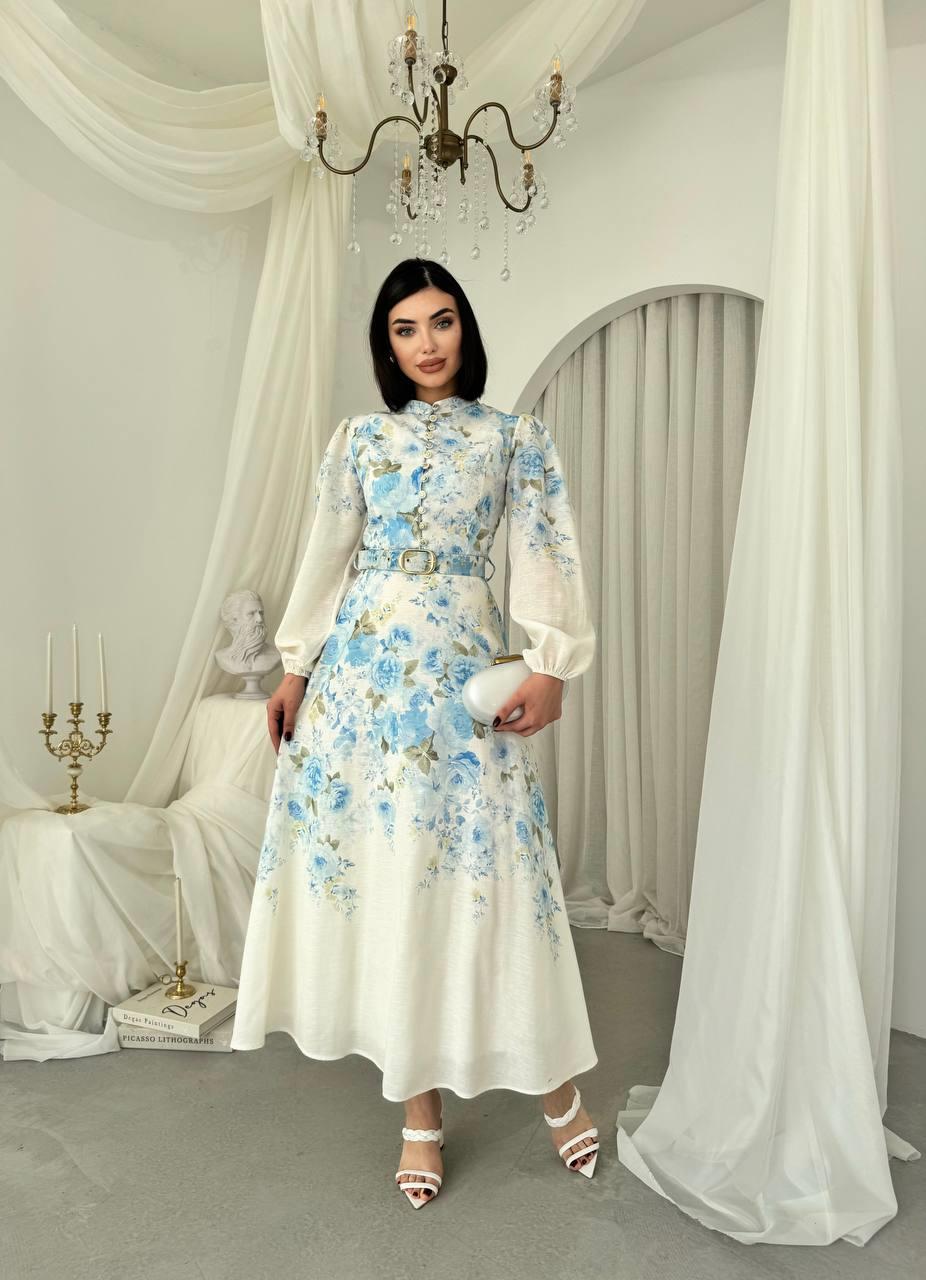 Baret Kemer Detaylı Elbise