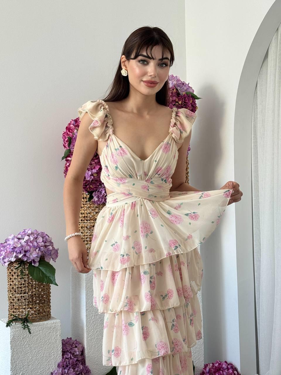 Dea Sırt Dekolteli Elbise