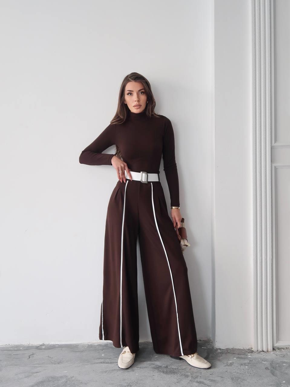 Kemerli Sweatshirt Pantolon Takım