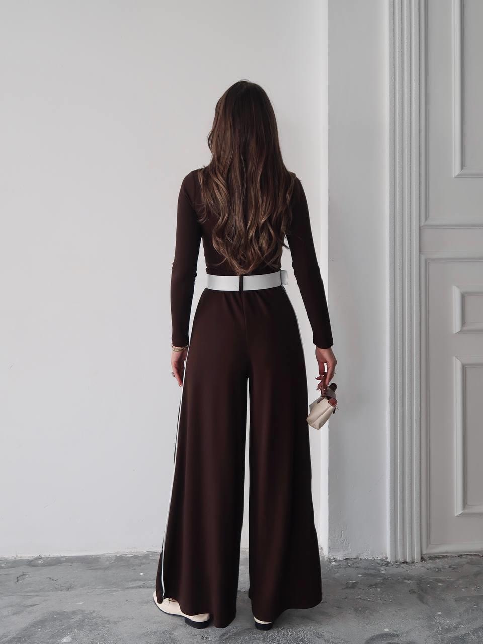 Kemerli Sweatshirt Pantolon Takım