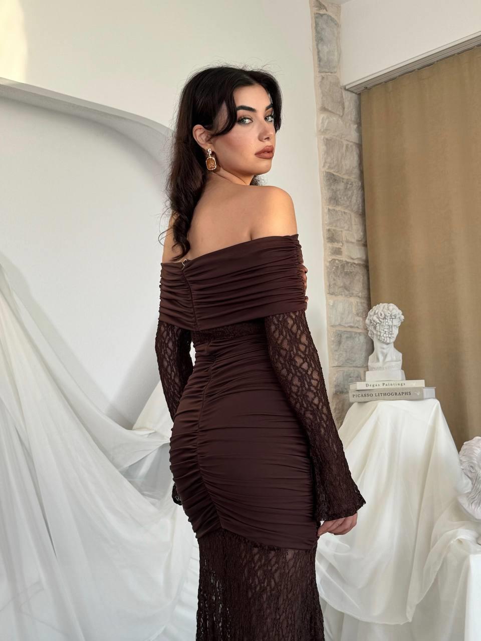 Aylen Dantel Tasarım  Straplez Elbise