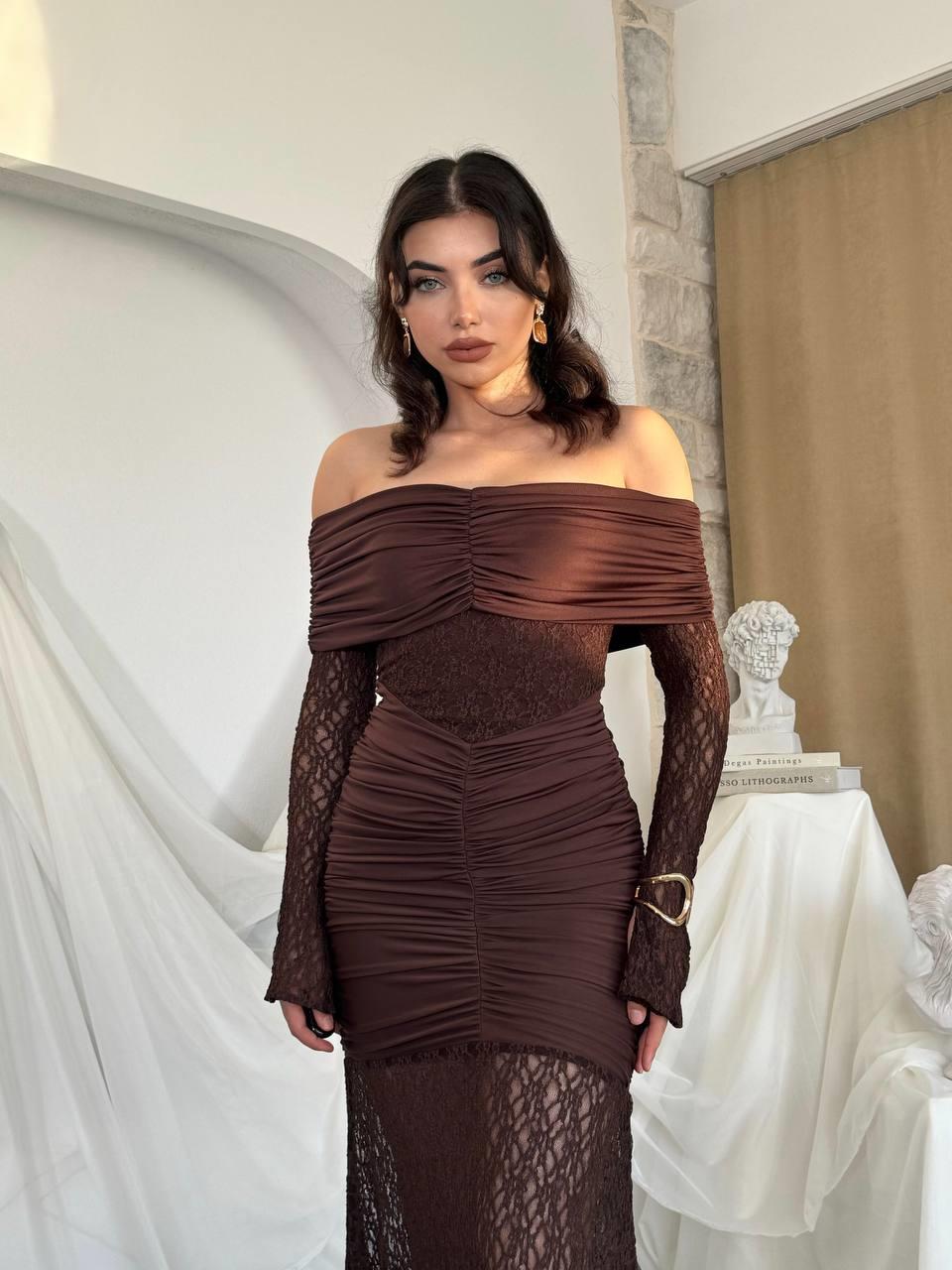 Aylen Dantel Tasarım  Straplez Elbise