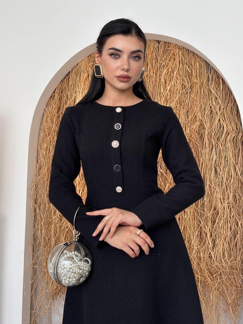 Cast Düğme Detaylı Elbise