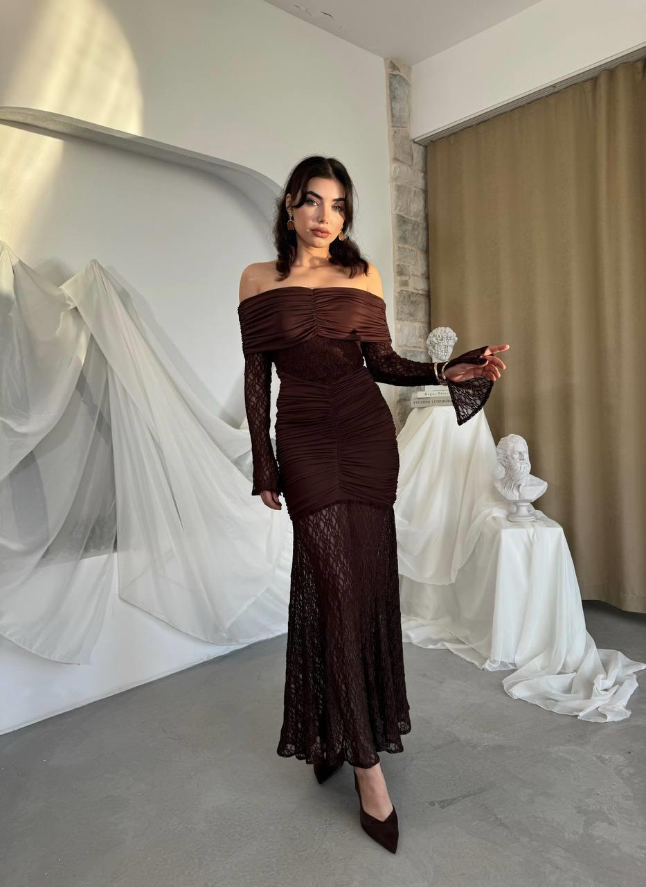 Aylen Dantel Tasarım  Straplez Elbise