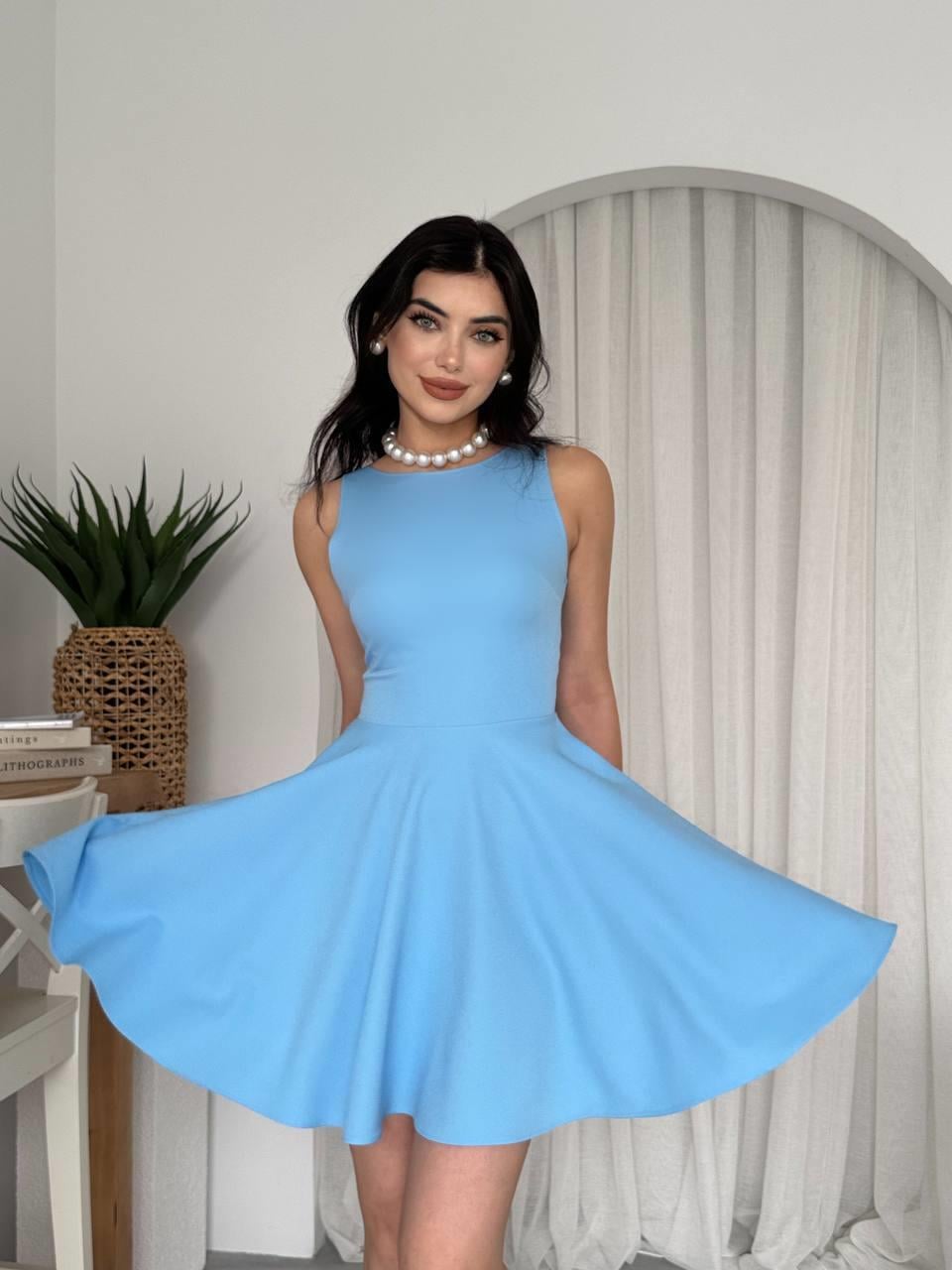 Alia Atlas Kiloş Mini Elbise