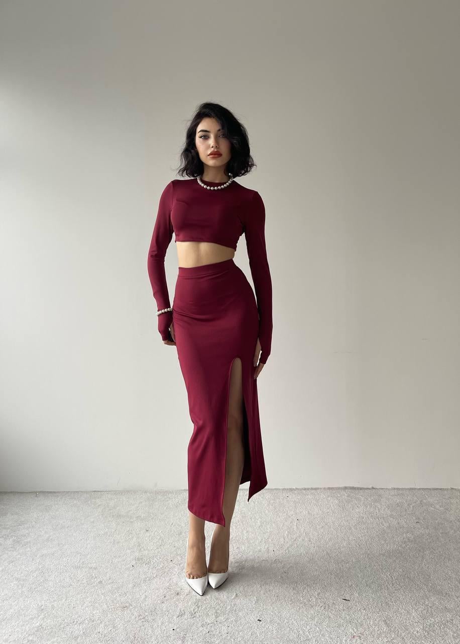 Ayris El Detay Takım - Bordo