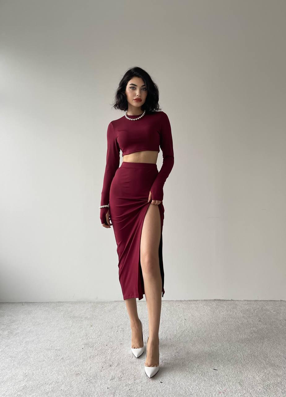 Ayris El Detay Takım - Bordo