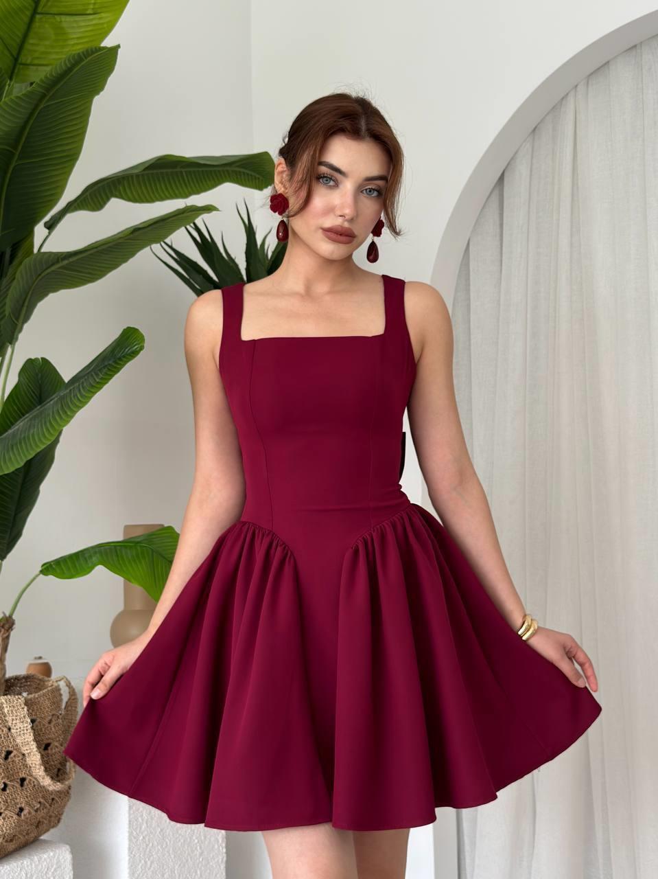 Dreas Fyonk Detaylı Mini Elbise