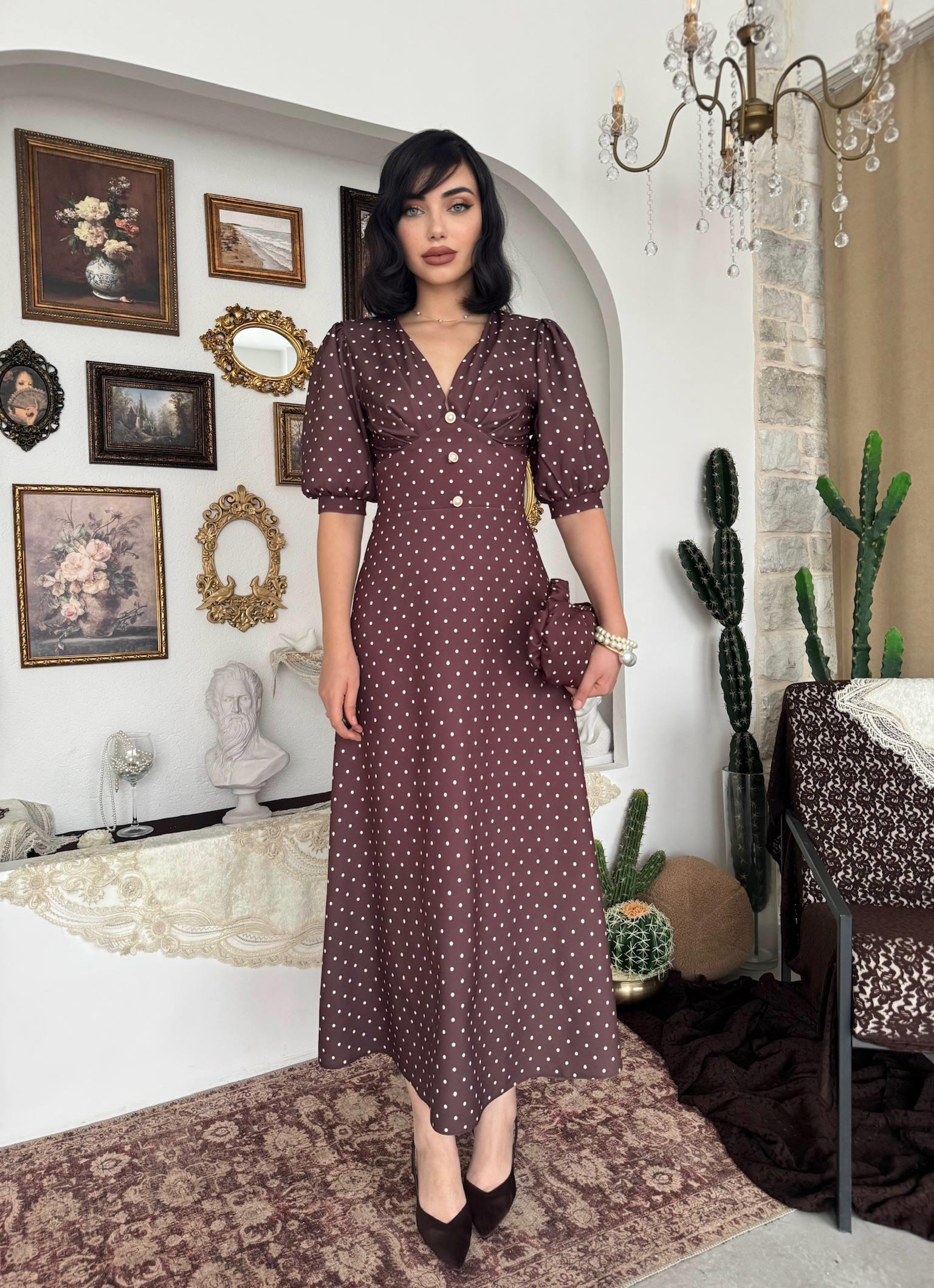 Zoen Düğme Detaylı Elbise