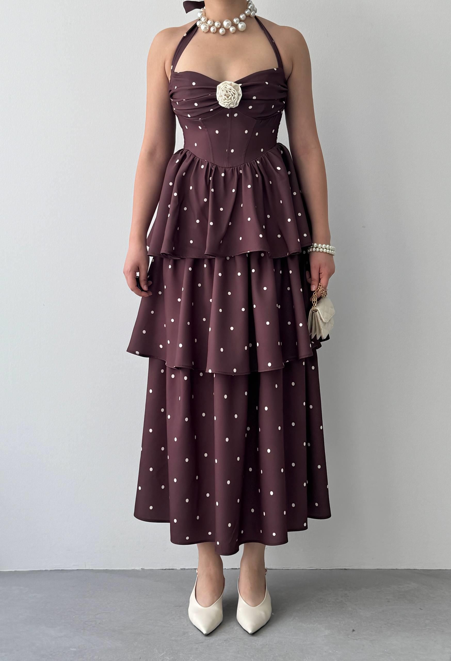 Sernu Gül Detaylı Elbise