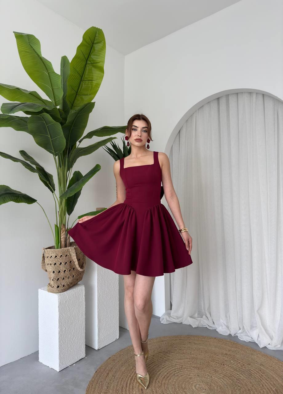 Dreas Fyonk Detaylı Mini Elbise