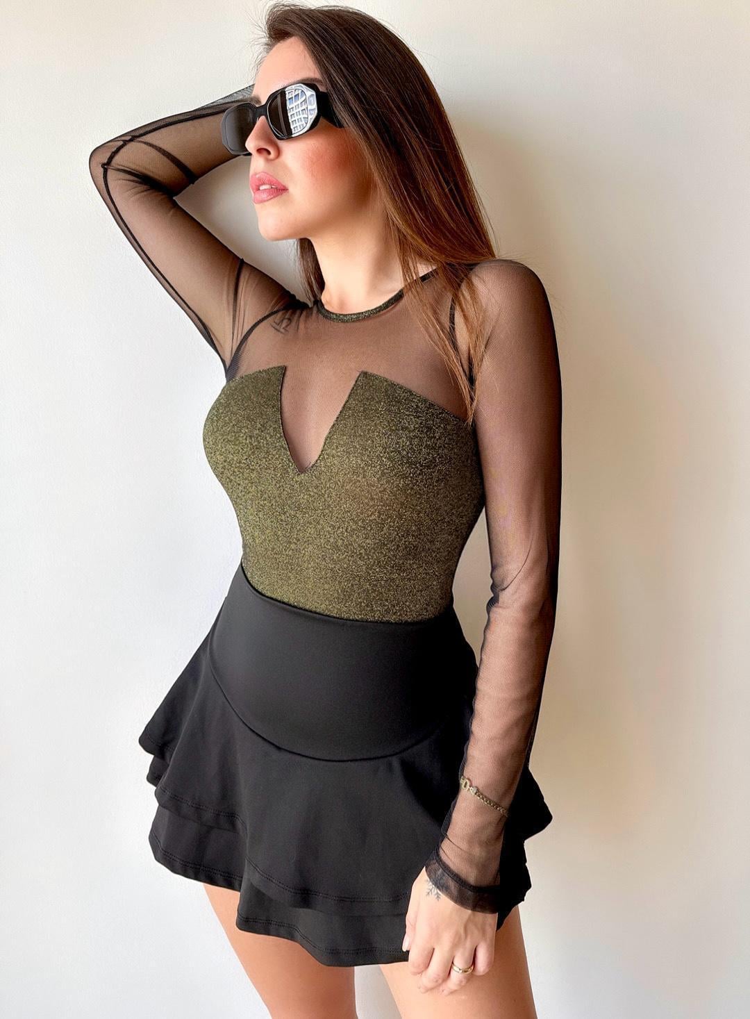 Dora Bodysuit - Yeşil