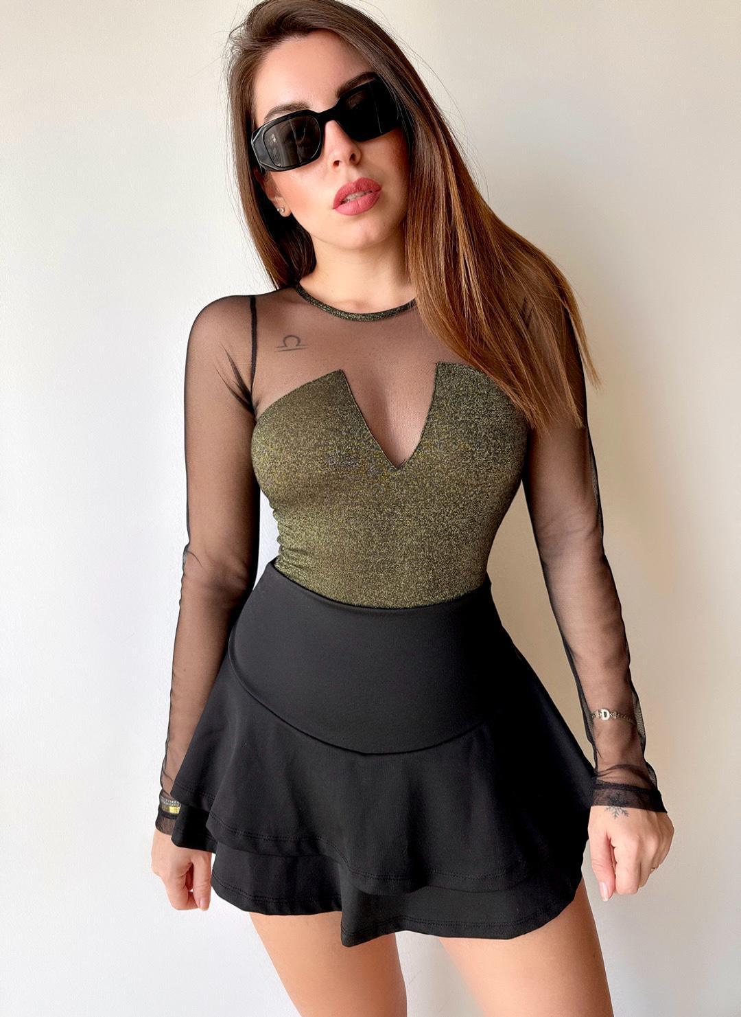 Dora Bodysuit - Yeşil