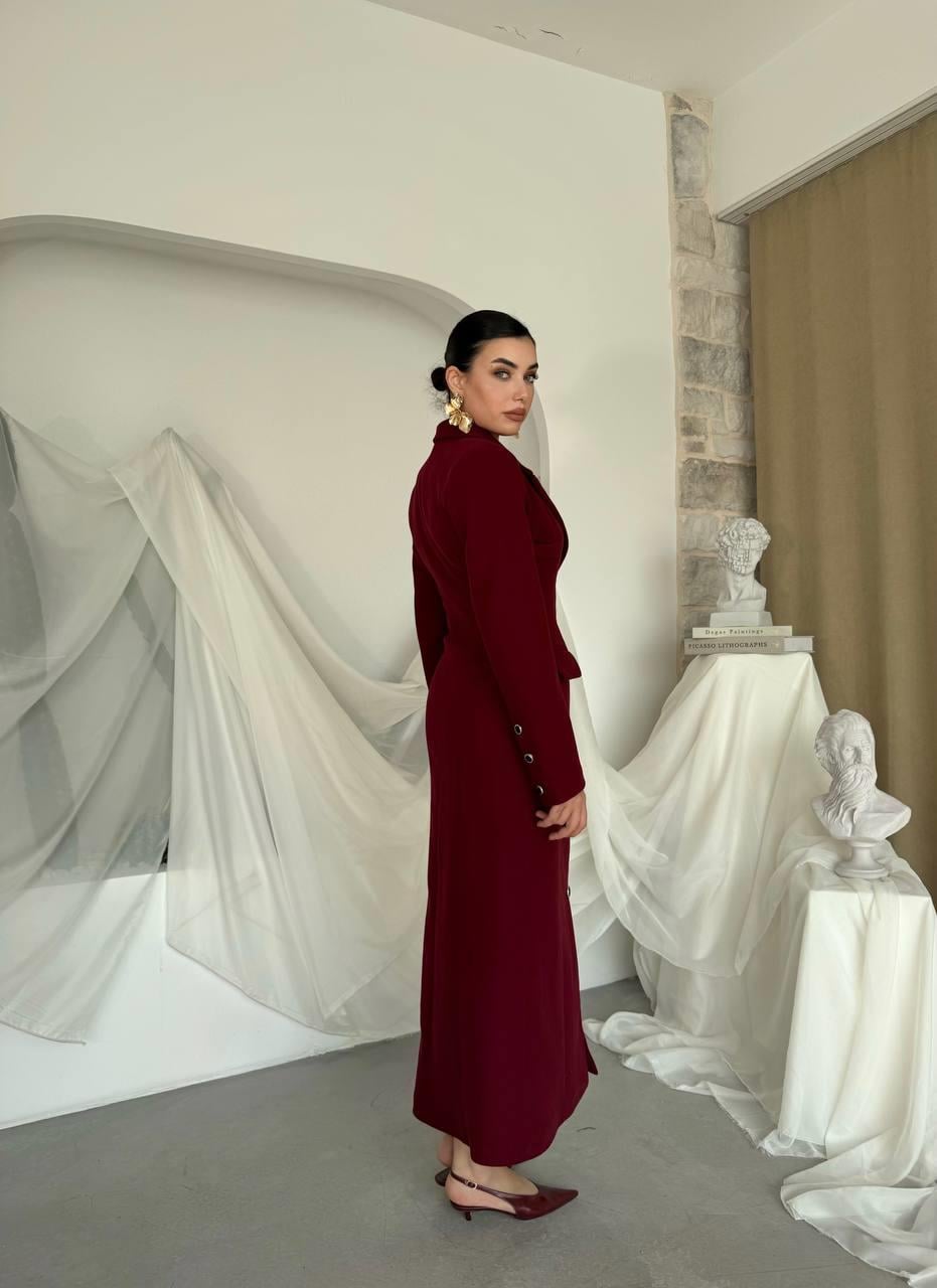 Marya Düğlemi Ceket Elbise