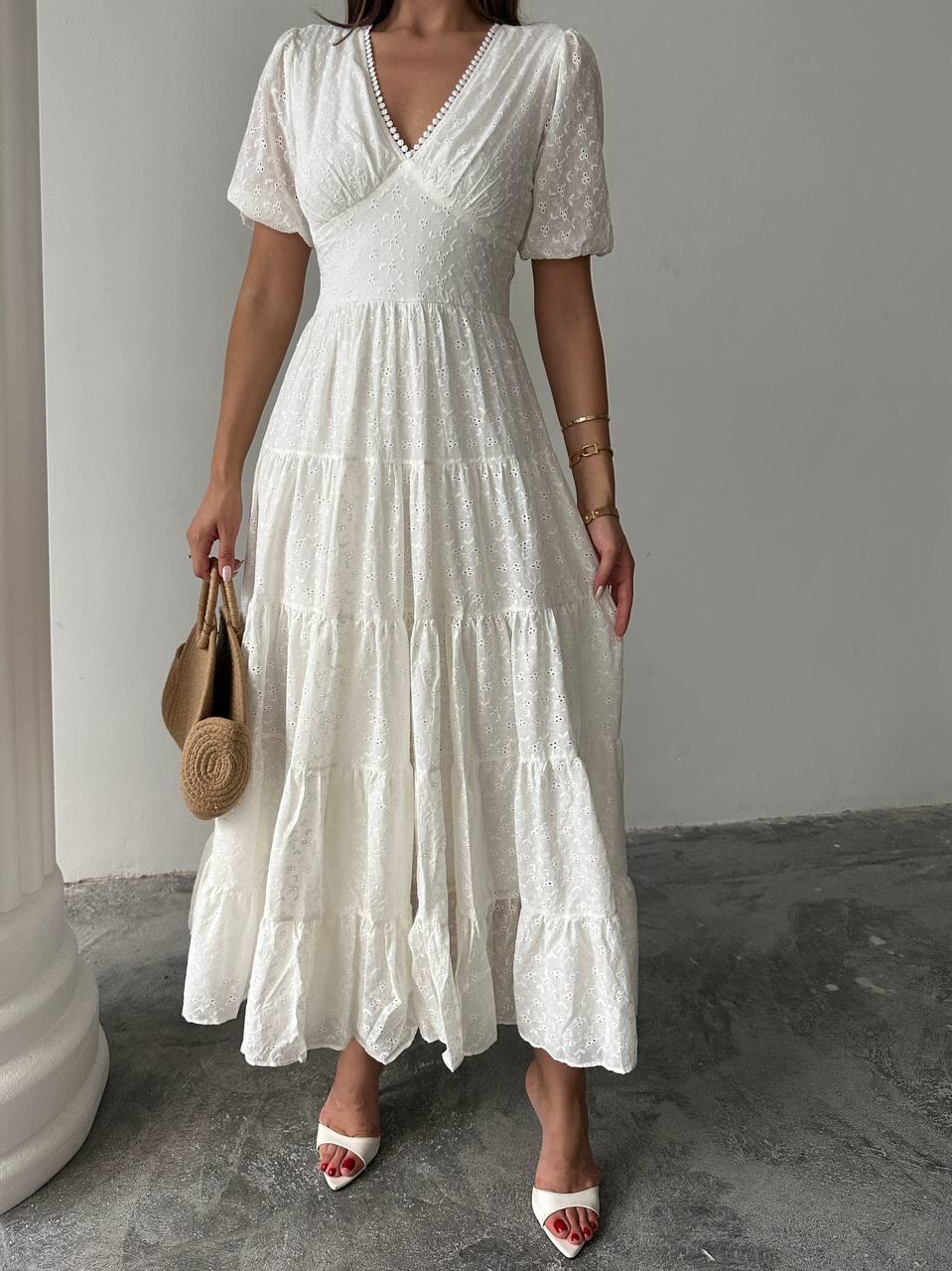 Uzun Fisto Belinda Elbise 