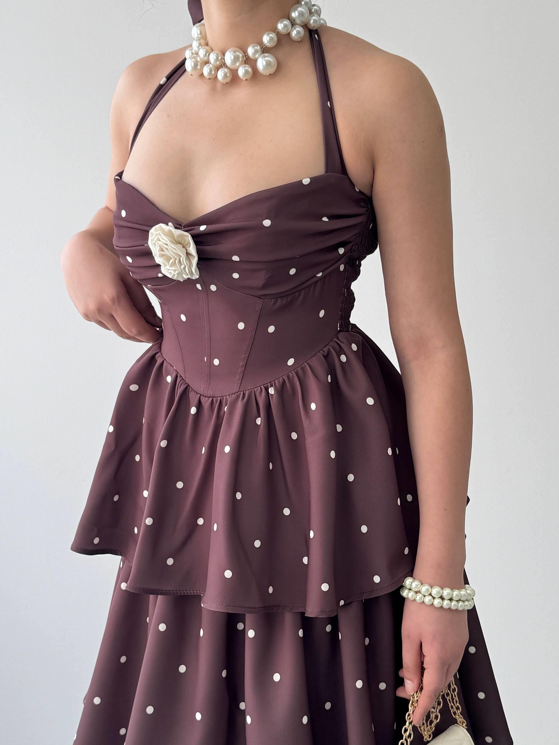 Sernu Gül Detaylı Elbise