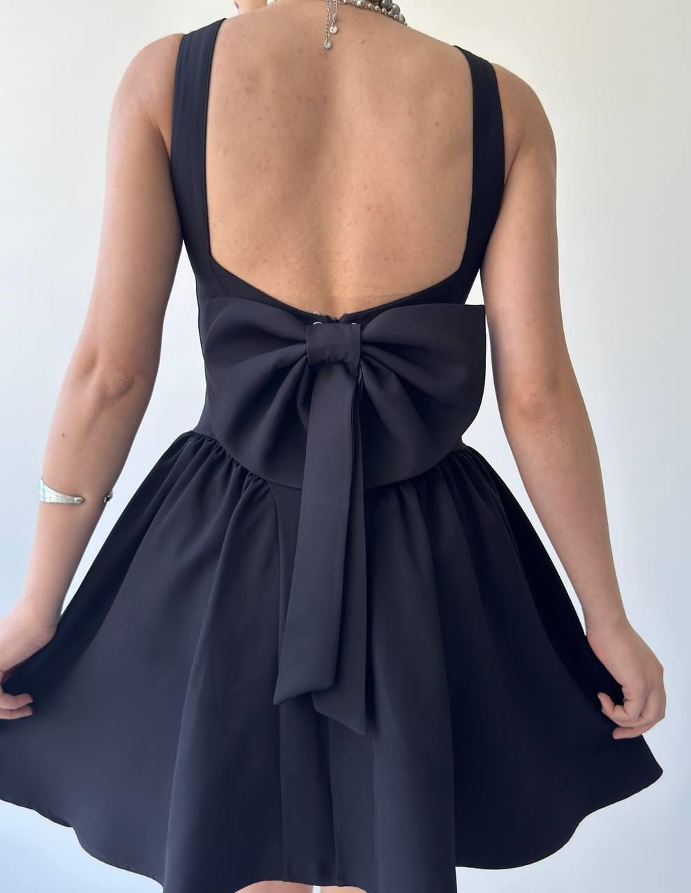 Dreas Fyonk Detaylı Mini Elbise