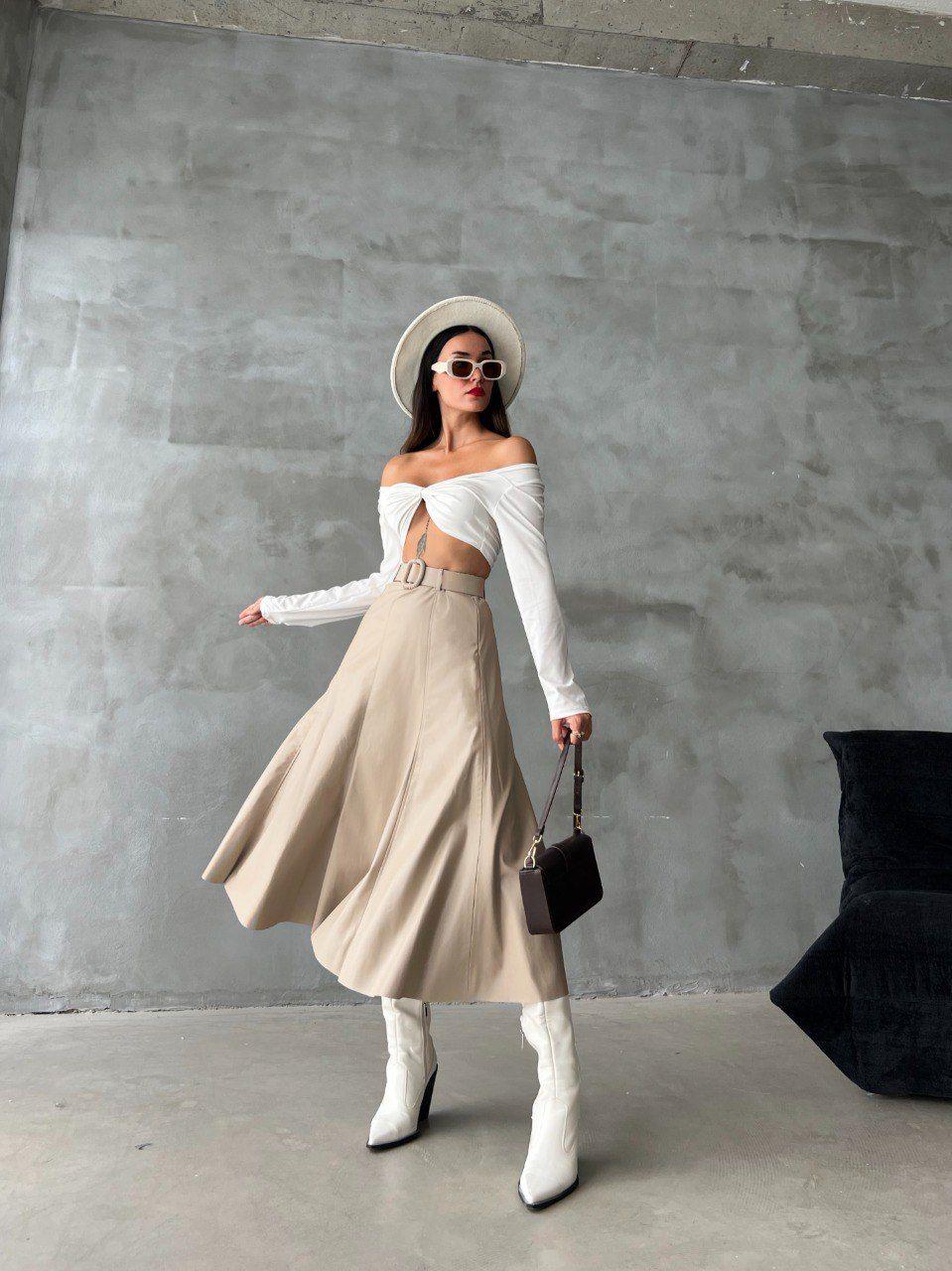 Gavi Deri Etek - Bej