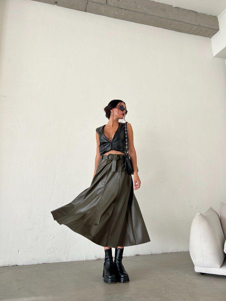 Gavi Deri Etek - Yeşil