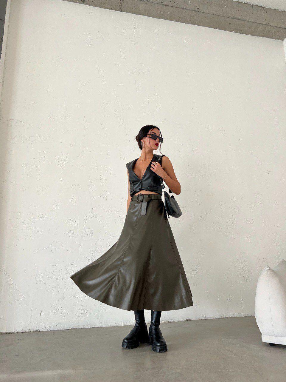 Gavi Deri Etek - Yeşil