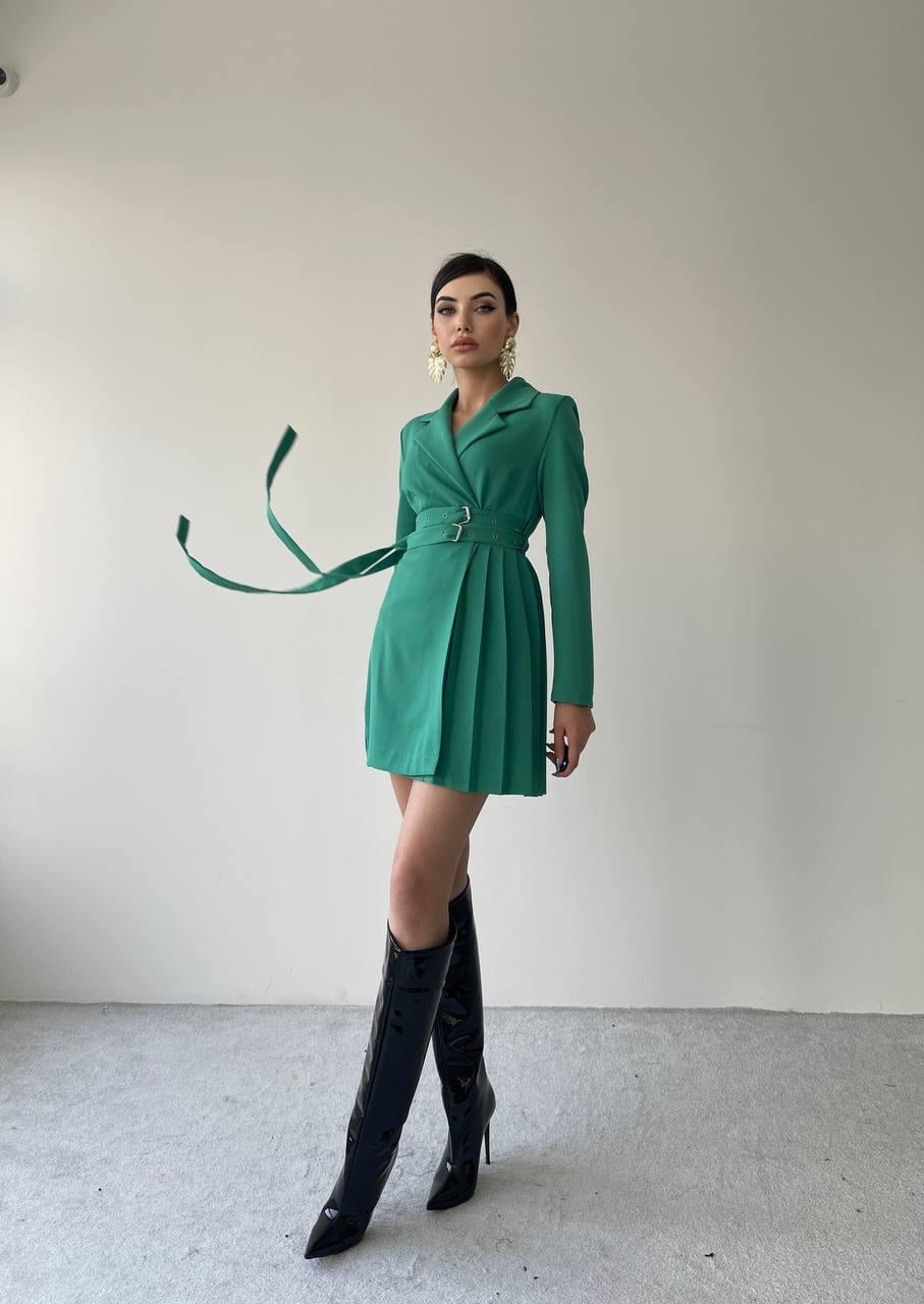 Jacob Mini Elbise - Yeşil