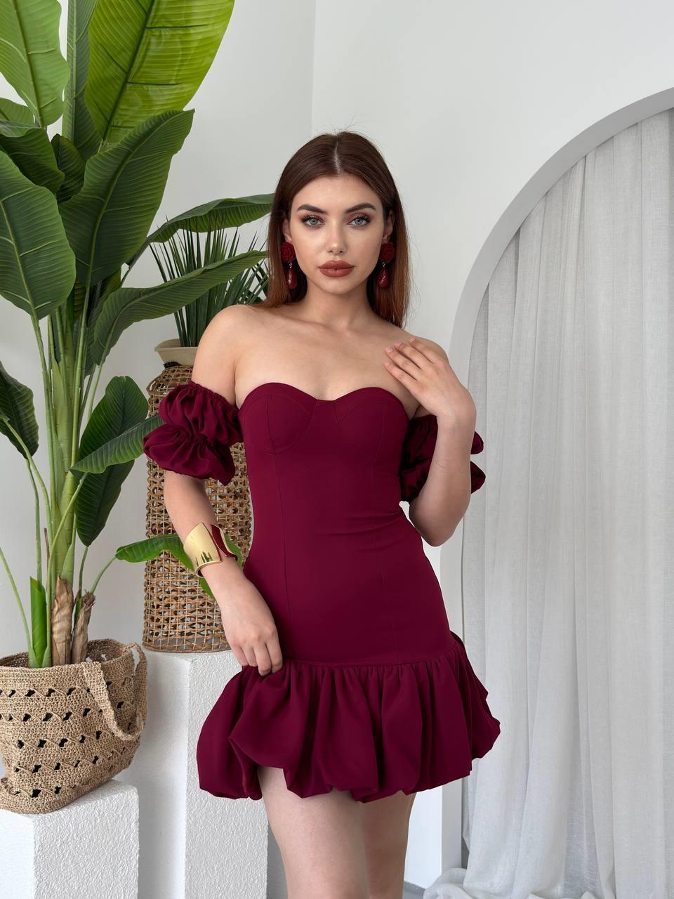 	Atlas Fırfır Detay Mini Amanda Eltbise