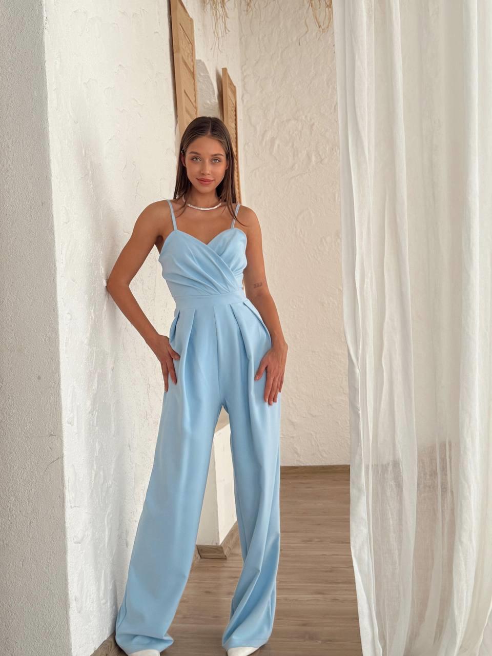 Luna Askılı Atlas Tulum Elbise