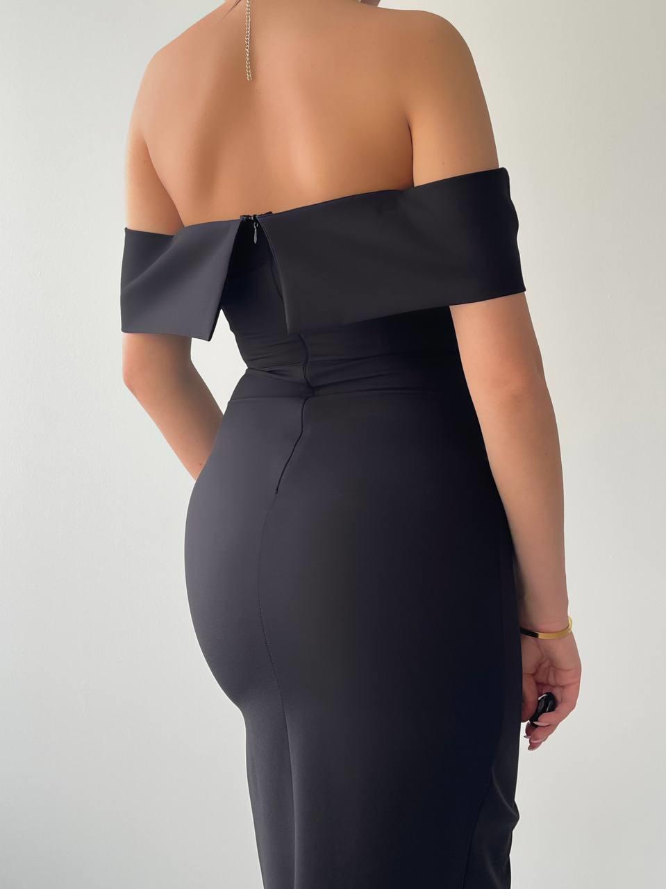 Madonna Yaka Uzun Elbise