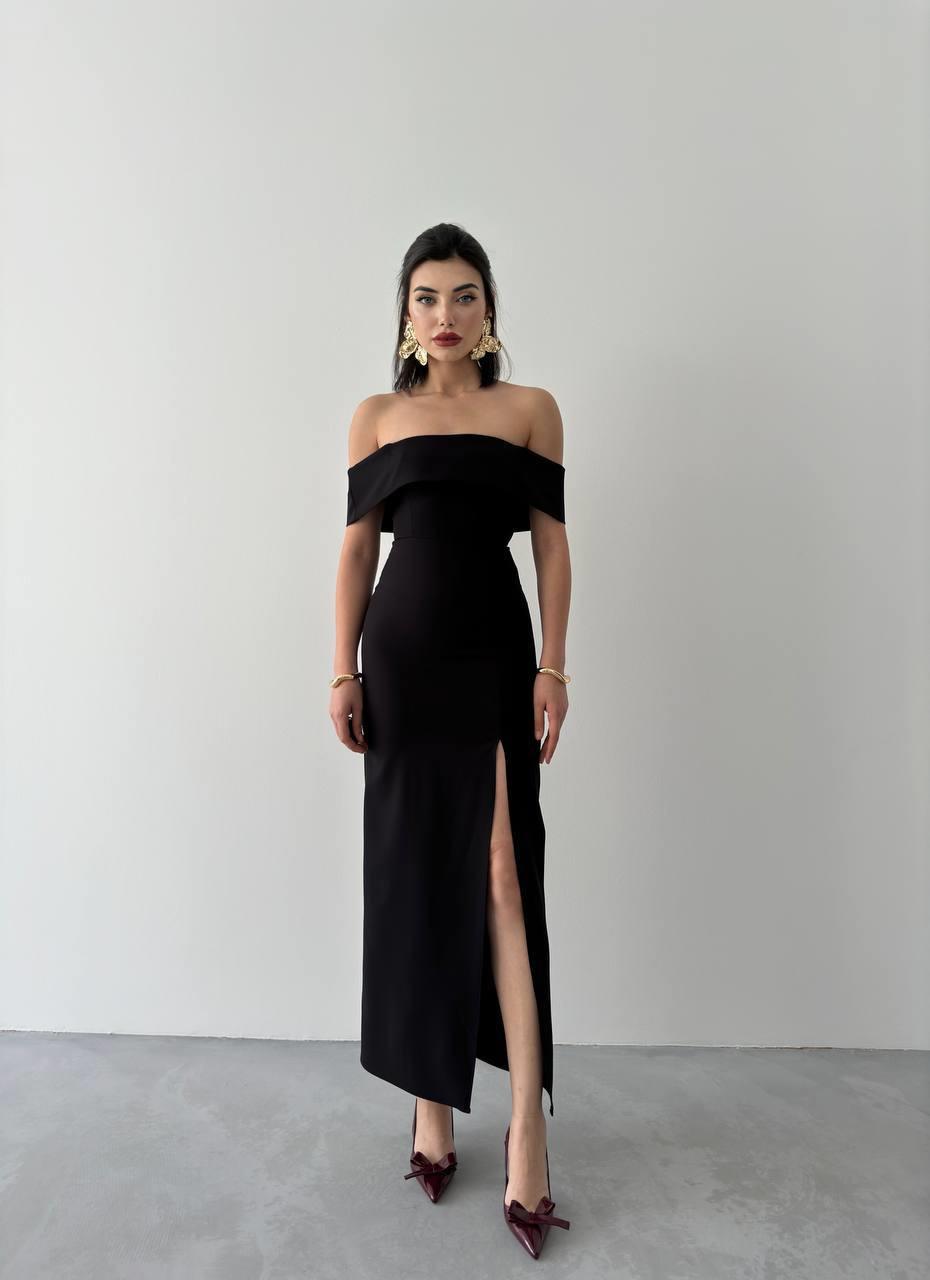 Madonna Yaka Uzun Elbise