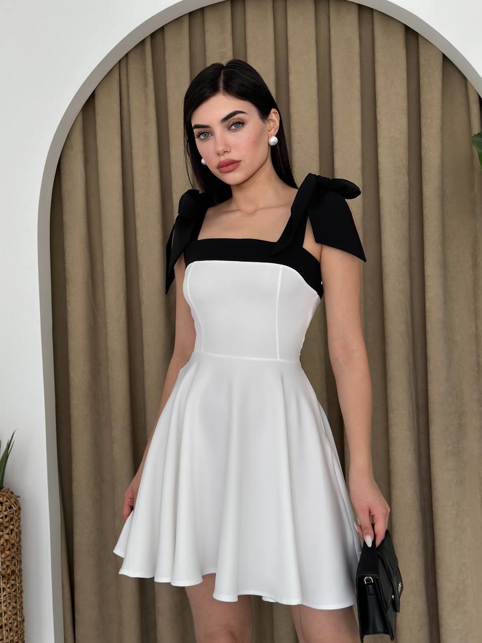 Rosalie Kalın Askılı Mini Elbise