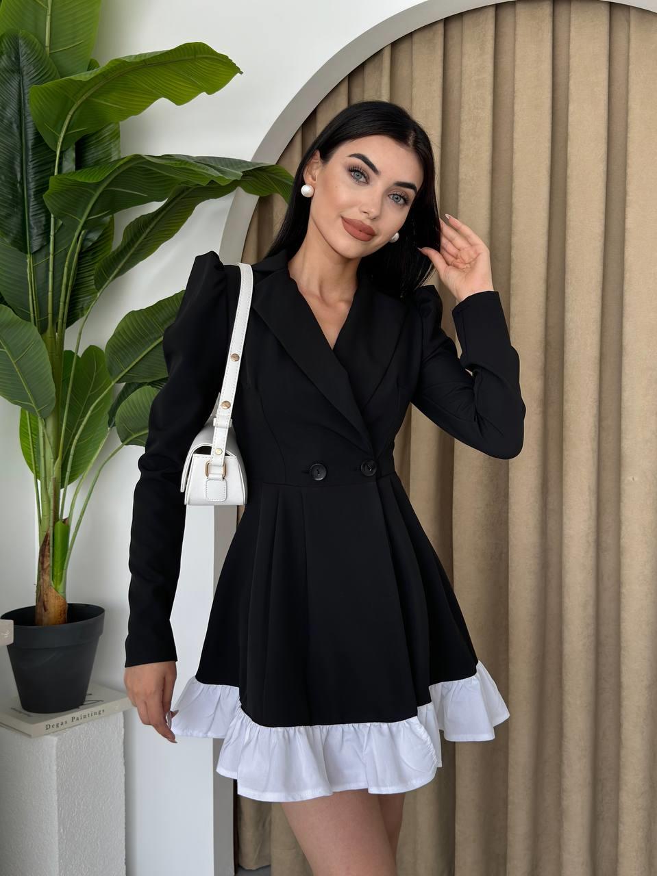 Rossa Mini Düğmeli Elbise