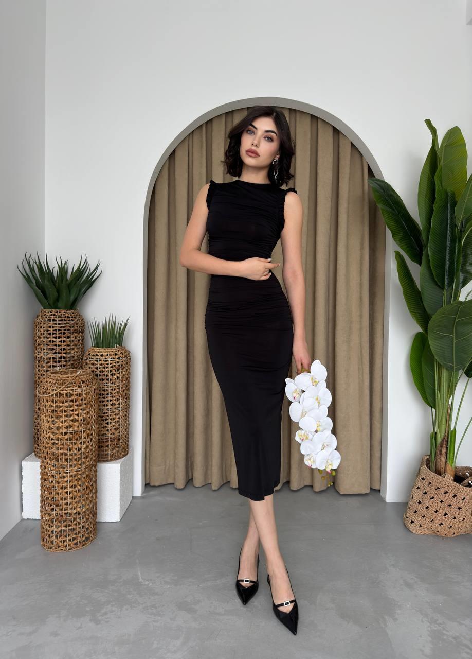 Sandy Midi Elbise
