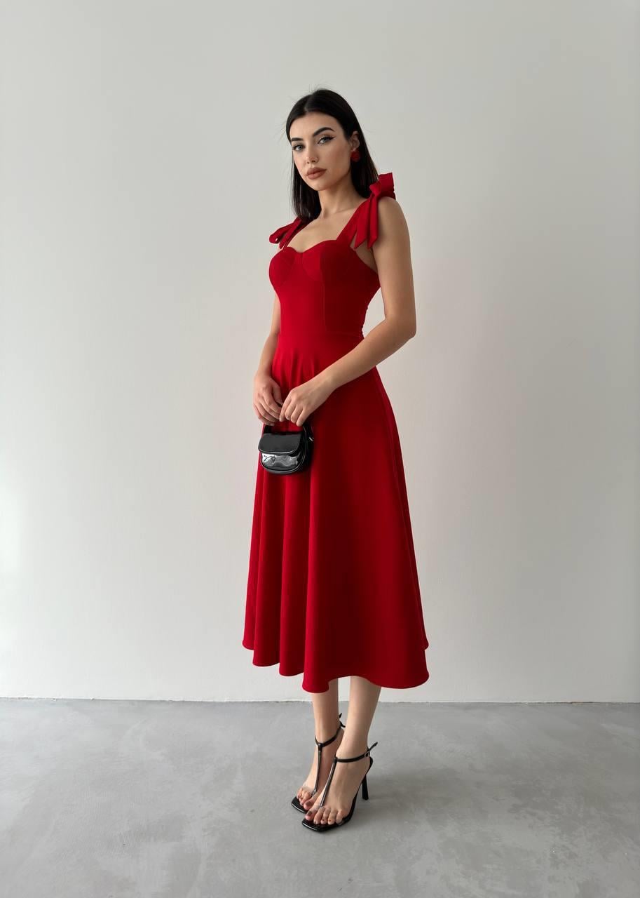 Sindirella Midi Atlas Elbise