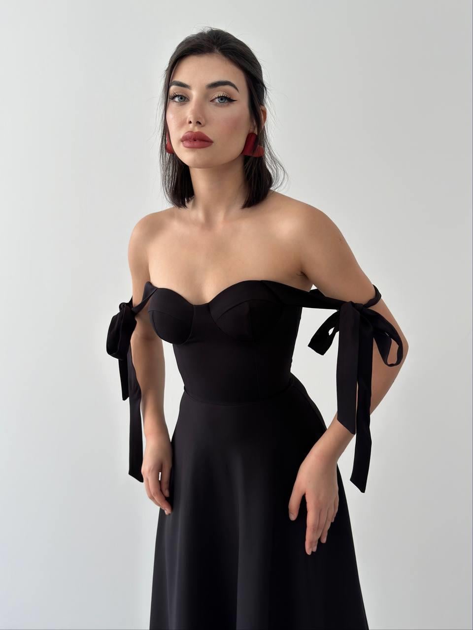 Sindirella Midi Atlas Elbise