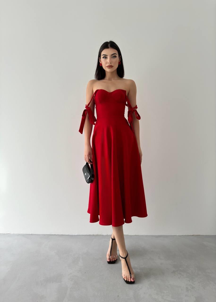 Sindirella Midi Atlas Elbise