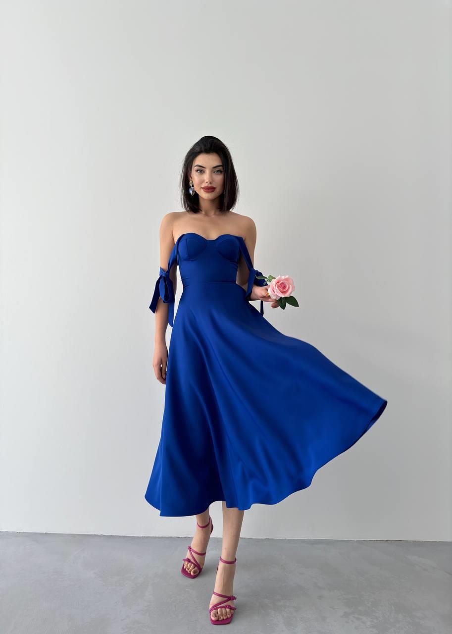 Sindirella Midi Atlas Elbise