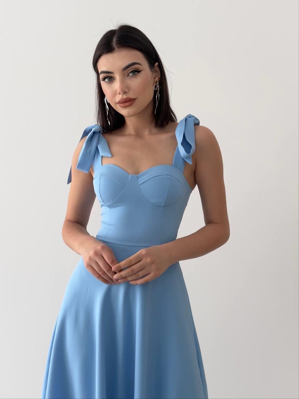 Sindirella Midi Atlas Elbise