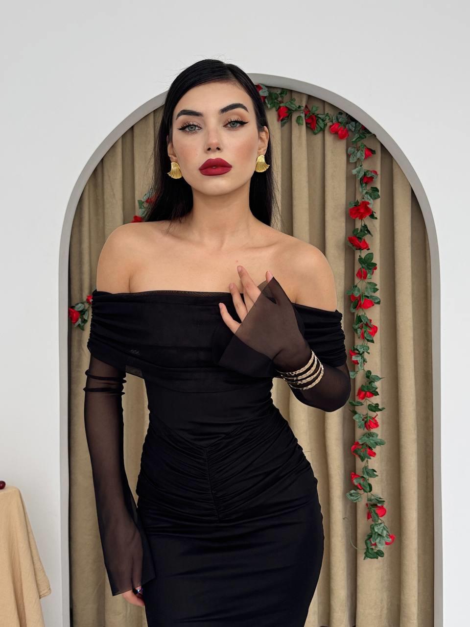 Tanya Madonna Tasarım Tül Elbise