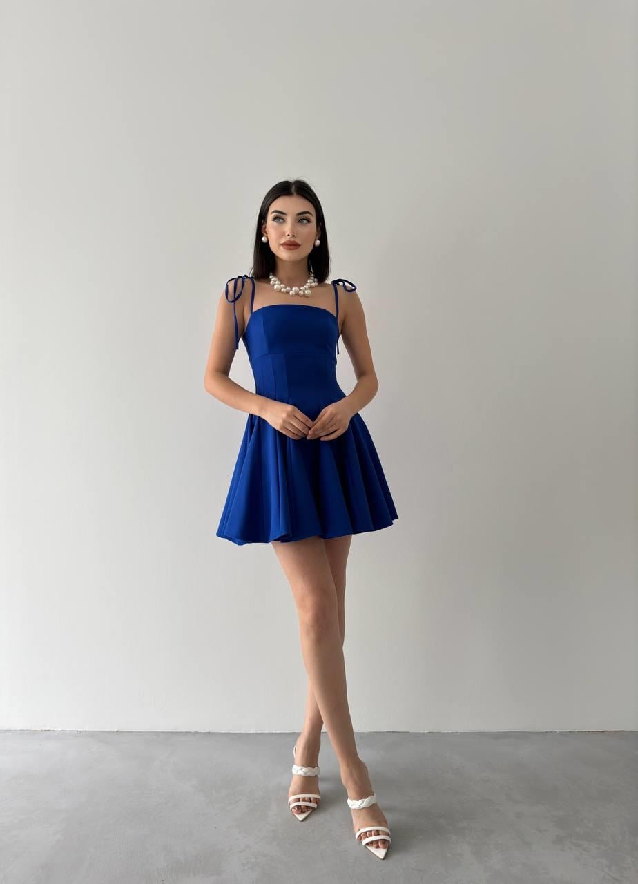 Violet Kiloş Mini Elbise