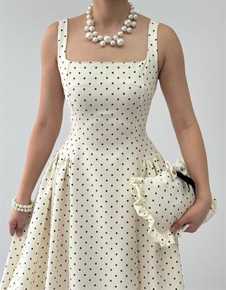 Ceon Midi Askılı Elbise