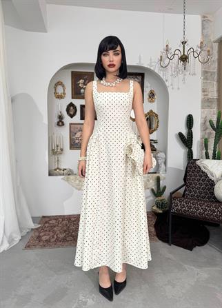 Ceon Midi Askılı Elbise