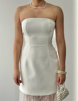 Ceson Straplez Elbise