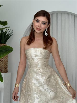 Hase Straplez Elbise